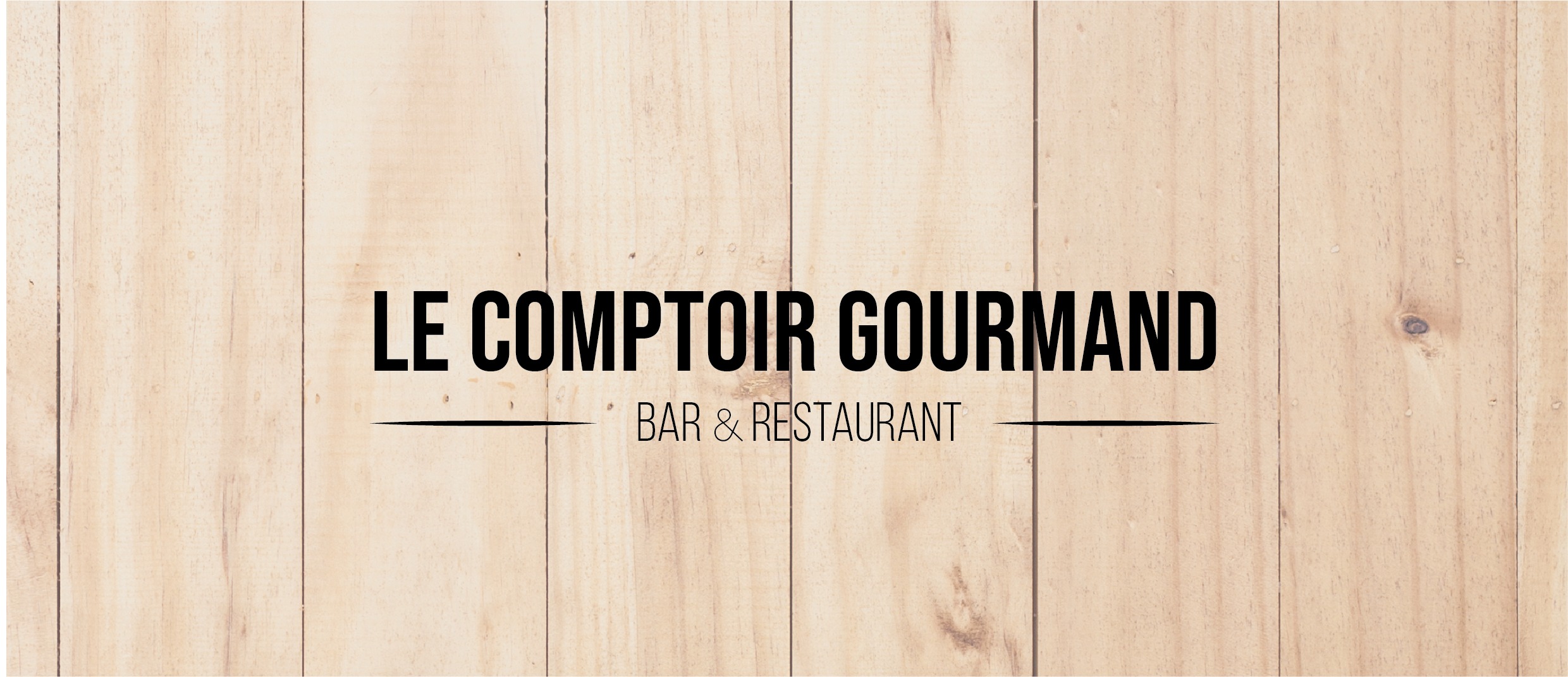 Le comptoir gourmand